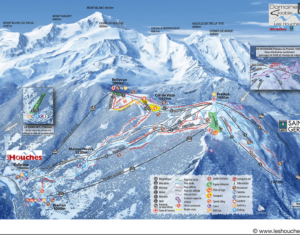 les-houches-ski-map