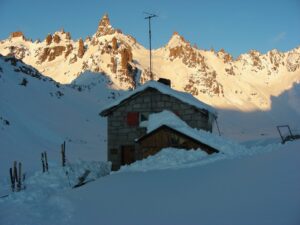 skiing Bariloche Argentina Refugio Frey
