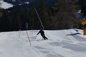 skirace camp Switzerland slalom training
