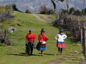campesinos near Huaraz