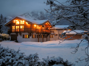 Ski chalet in Chamonix for our women's camp