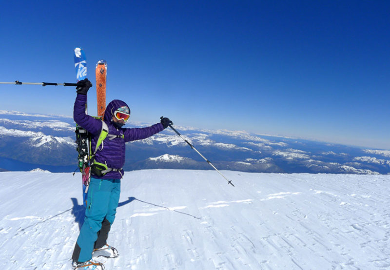 Ski die Vulkane von Patagonien mit Patagoniatiptop. Lanin, Villarica, Osorno, Patagonien Skitouren, Skitouren Vulkan Villarica