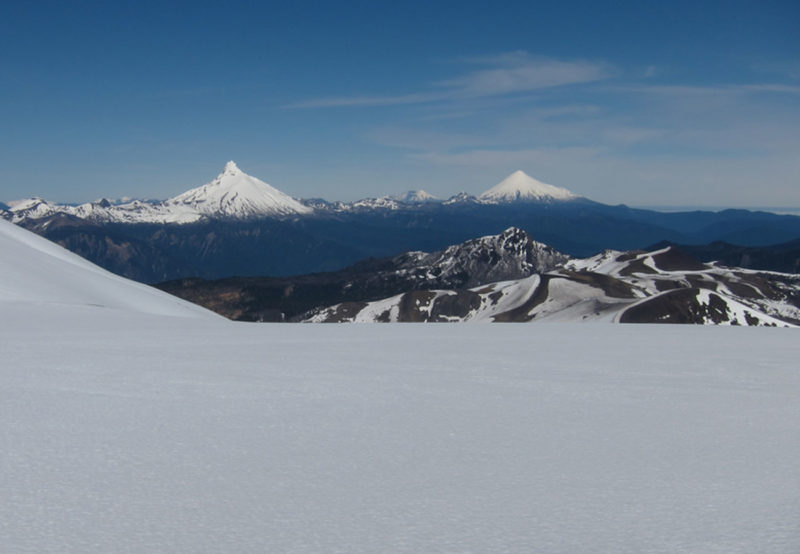 Die patagonischen Vulkane mit Patagoniatiptop Ski