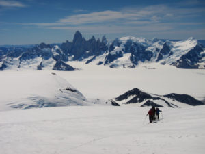 Patagoniatiptop snow expedition