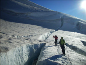 Patagoniatiptop glacier expedition