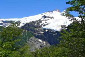 The glaciers of Cerro Tornador in Bariloche