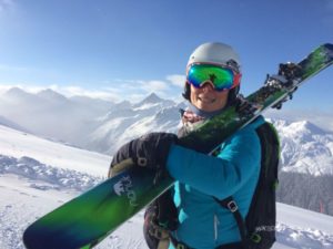 Private ski lessons in Chamonix and Megève with Ella Alpiger