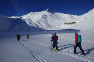 skitouring in chamonix