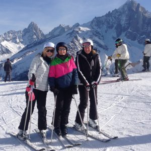 Private ski lessons in Chamonix with a certified instructor