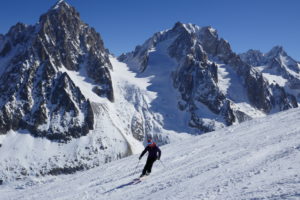 Skiing with a private ski instructor in Chamonix, Chamonix ski lessons for adults