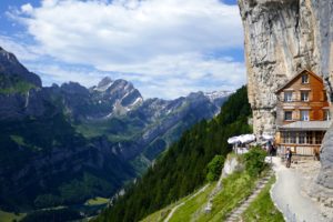 Hiking Tour Alpstein from Appenzell to Aescher, Säntis, Wildkirchli, Wildhaus, Engadin, hiking St.Moritz, hiking Toggenburg, hiking Wildhaus, hiking Soglio, hiking lake Como
