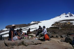 Picknick im Refugio Meiling Bariloche