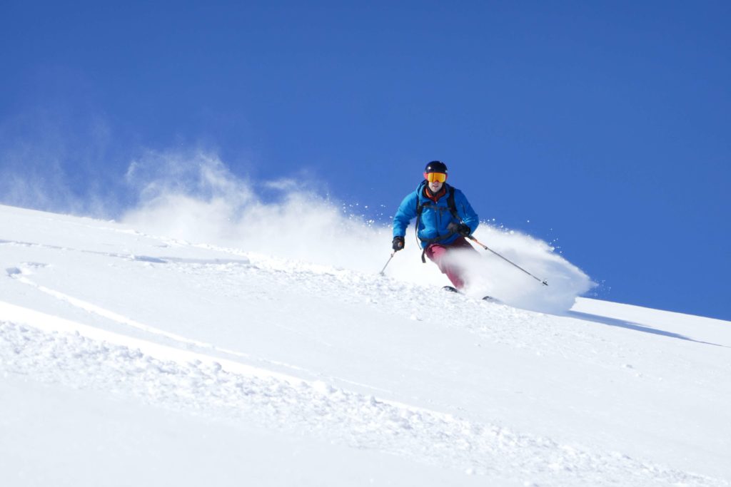 Powder Skifahren in Kirgistan