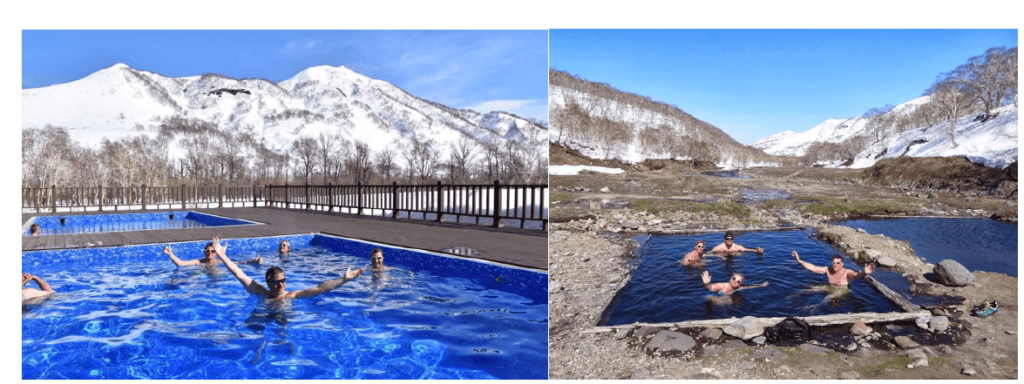 hot springs in Kamchatka