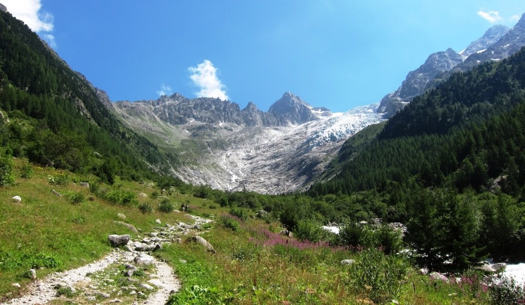 Gletscherblick Chamonix