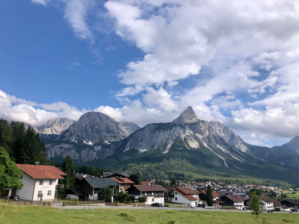 Ehrwald village Tirol