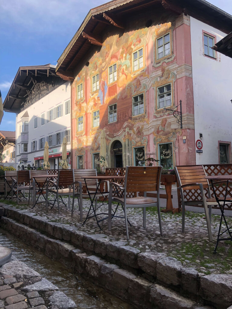 Historic houses in Mittenwald
